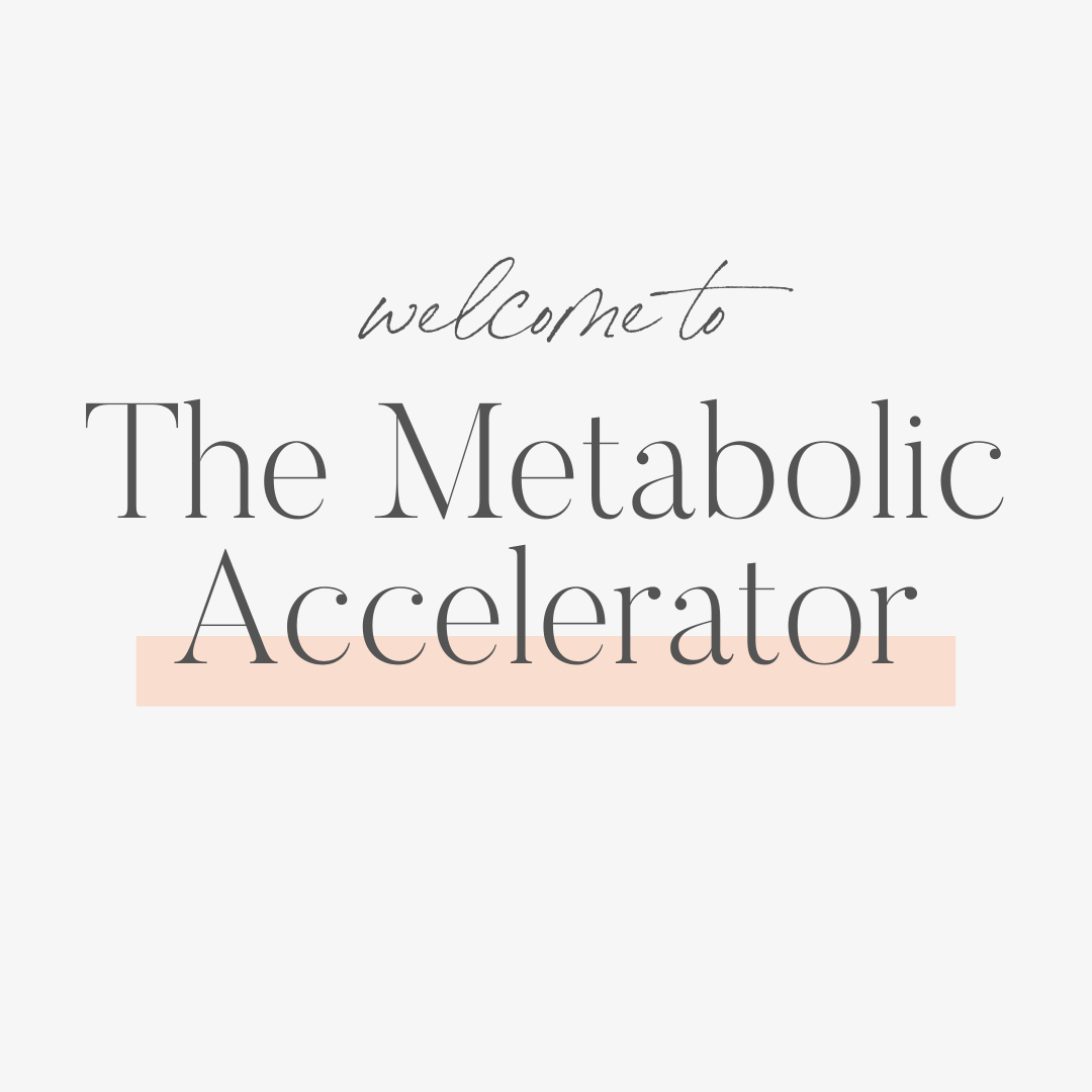 The Metabolic Accelerator Payment Plan (you will be charged 2 additional monthly payments)