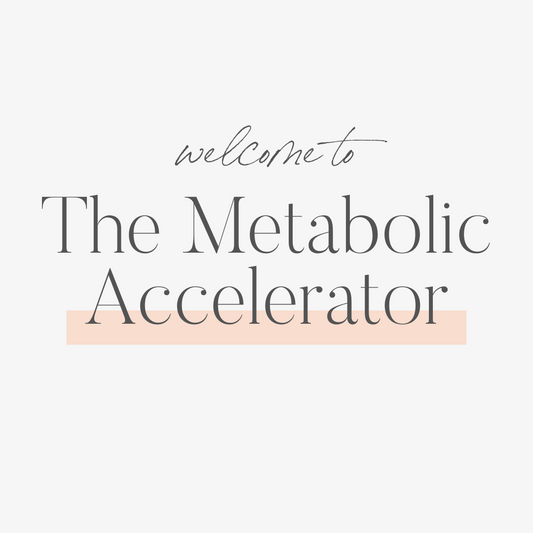 The Metabolic Accelerator